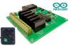 Picture of 6ch Traffic Light Signal Controller ARDUINO BASED Sequencer AC Voltage 6 Channel Solid Sate Relay SSR Programmable 100V-240VAC 50HZ-60HZ Crosswalk & Arrows RED GREEN YELLOW others Built-in Leds
