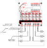 Picture of Refurbished 6 CH Traffic Light Controller Board, Arduino Based programmable Board 6 Channel RED Green Yellow and Others
