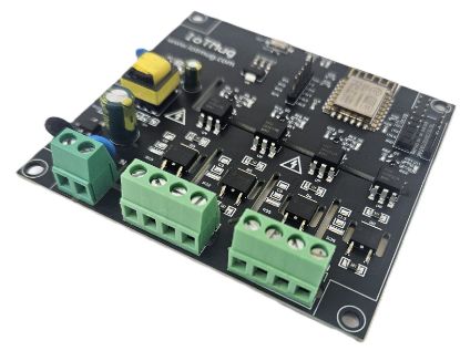Picture of Traffic Light Controller Sequencer 4 Channel Quite Works 90-240V Ac - Expandable - Control Over WiFi - Unlimted Modes 50/60Hz - Each Ch 4A