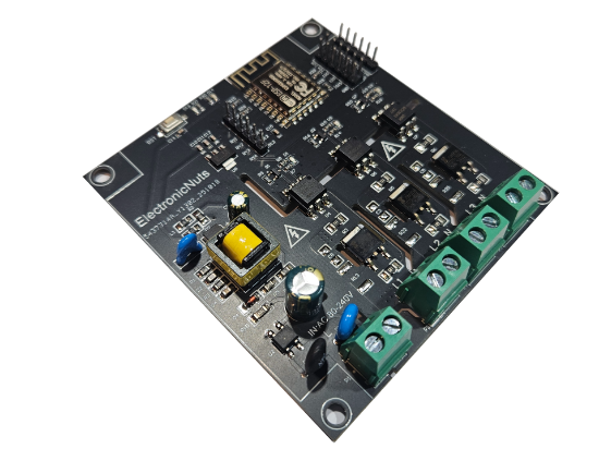 Picture of 3 Channel Traffic Light Controller Sequencer  Quite Works 90-240V Ac - Expandable - Control Over WiFi - Unlimited Modes 50/60Hz 