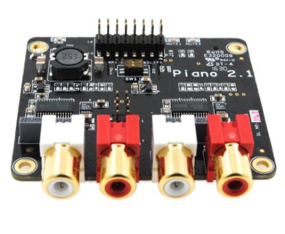 Picture of Allo PIANO 2.1 DAC (Subwoofer Out) using 2 DAC Ic's PCM5142 with integrated DSP