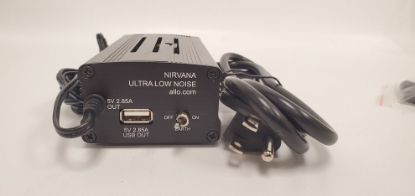 Picture of IOT Electronic Allo Nirvana SMPS Designed to Power Audio Devices with The Lowest Noise. USA Plug Type