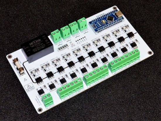 10 Channel Traffic Light Controller Sequencer 110-220VAC 50-60HZ With 4 ...