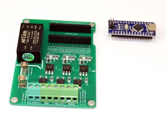 Arduino Based Traffic Light Controller Sequencer Changer 3 Channel 110 ...