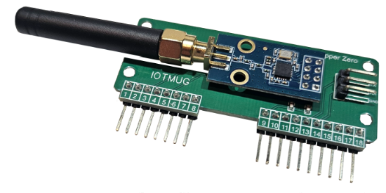 Picture of Flipper Zero CC1101 external radio module